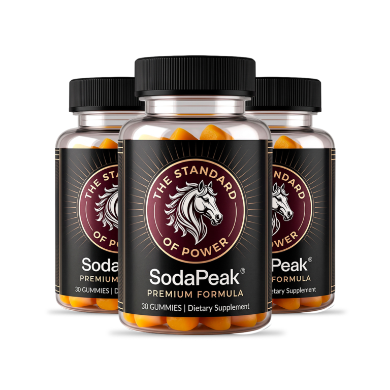 SodaPeak 3 bottles